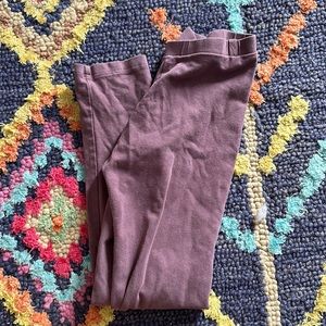 Zara girls, purple leggings